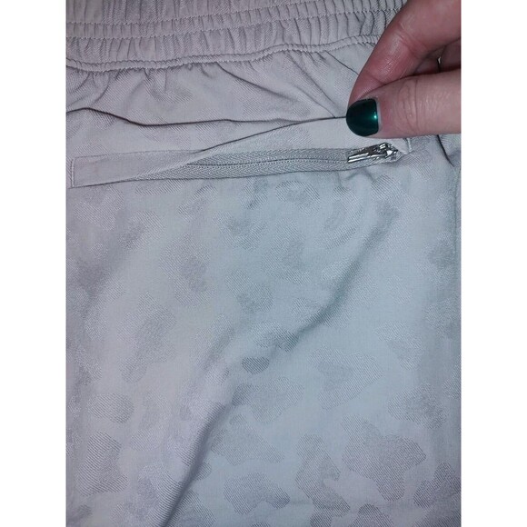 Athleta Pants Women's Size 8 Ivory Camo Brooklyn Textured Jogger Tapered - Picture 10 of 10